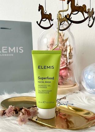 Гель для вмивання elemis superfood facial wash 30мл