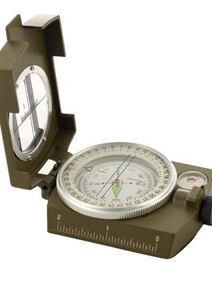 M-tac компас армейский олива, крышка с визиром, подставка, используется для установки азимута