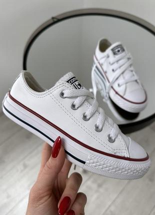 Актуальные  белоснежные кеды converse all star2 фото