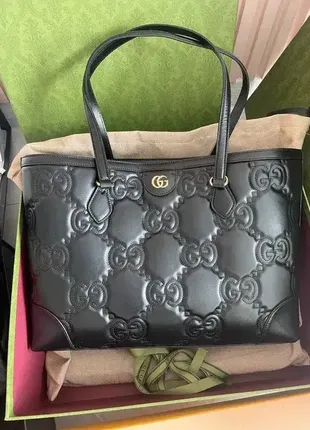 Сумка gucci bag matelasse medium leather tote