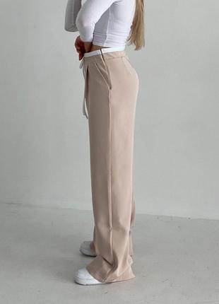 Женские кассические брюки в стиле zara6 фото