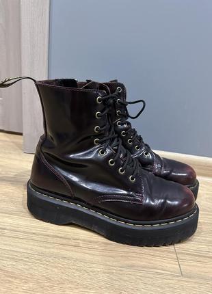 Ботинки dr martens  лаковые оригинал3 фото