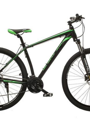 Велосипед oskar 29" jura черно-зеленый (29-1806h-gn)