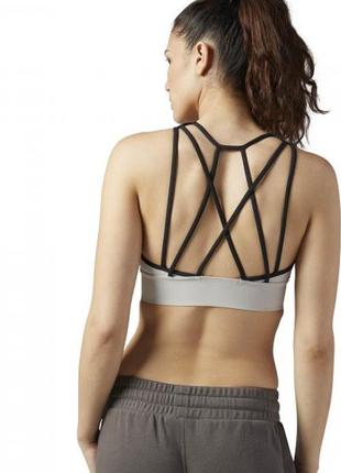 Strappy and stylish sports bra спортивный бюстгальтер топ бюстик тонкие бретели портупея для занятий йоги фитнеса2 фото