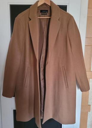 Шикарне пальто з додаванням шерсті reserved uk 1810 фото