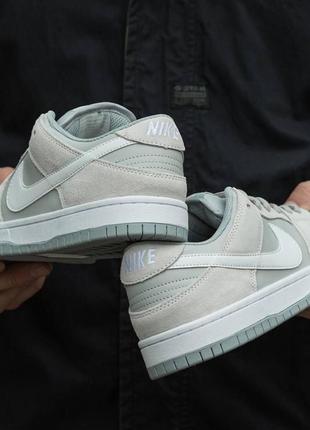 Женские кроссовки nike sb dunk grey suede 372 фото