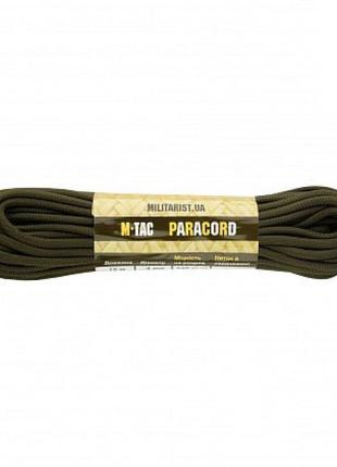M-tac паракорд powercord1000 od green 15м