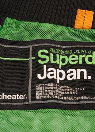 Черная нейлоновая куртка - ветровка superdry windcheater англия l.3 фото