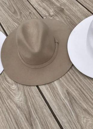 Фетровая шляпка zara h&m reserved шляпа капелюх стильная актуальная тренд5 фото