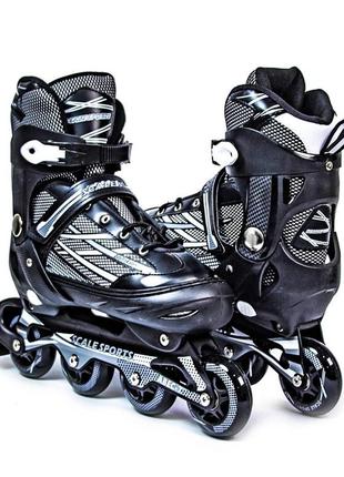 Ролики scale sports adult skates розмір 41-44 чорні