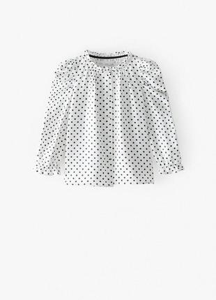 Блуза рубашка для девочки оригинал зара zara