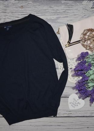 Xs обалденный модный базовый джемпер свитер с шелком геп gap