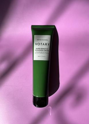 Votary super sensitive cleansing cream ніжний гель крем для очищення та зняття макіяжу2 фото