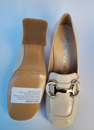 Туфли женские кожаные prada (010) 35р.8 фото