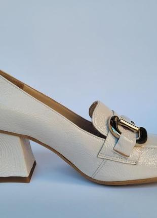 Туфли женские кожаные prada (010) 35р.3 фото