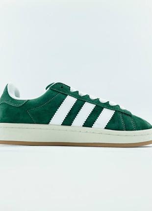 Чоловічі кросівки адідас кампус зелені adidas giant 00s "dark green"