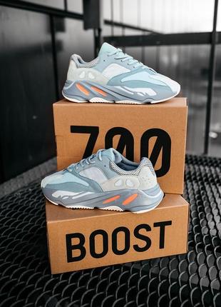 Кроссовки adidas yeezy boost 700 inertia "grey"