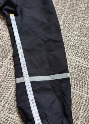 Демисезонные брюки-дождевики, грязеприфы из плотной ткани4 фото