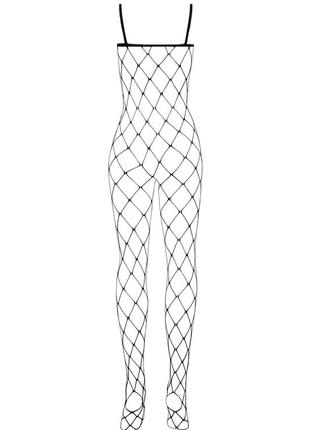 N102 black bodystocking черная сетка боди3 фото