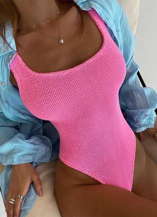 Цельные купальники жатка 🖤