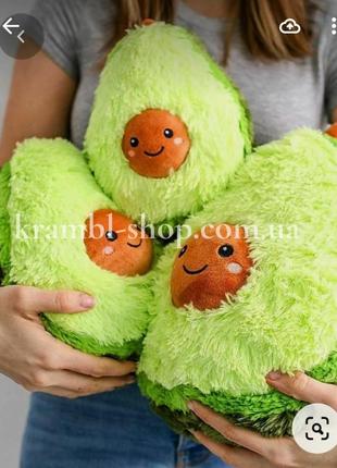 М'яка іграшка авокадо подушка сквіш squishable 48 см2 фото