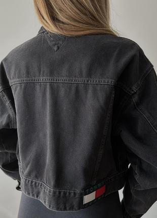 Джинсова куртка tommy hilfiger - tommy jeans (m)4 фото