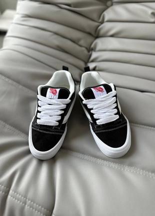 Кеди vans knu skool black white
