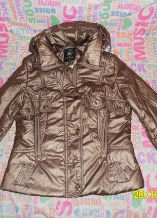 Демикурточка icebear р. l-46 на холодную осень, идеальн. состояние