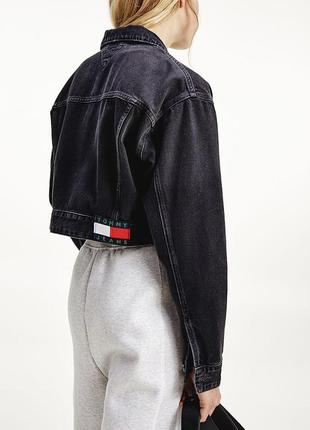 Джинсовая куртка от tommy hilfiger (m)5 фото