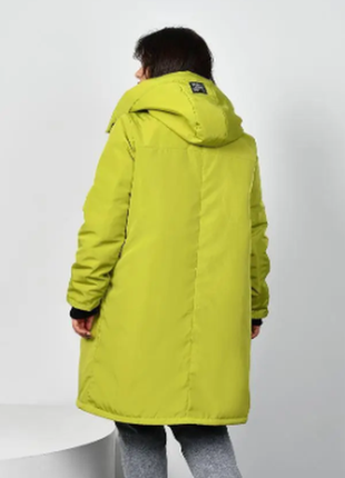 Пальто женское демисезонное на синтепоне плащевка канада 48-50;52-54;56-58 4332ве5 фото