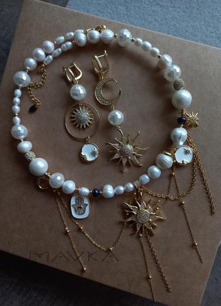 Набор "жемчужина" жемчуга майорка речной жемчуг барочные жемчуг