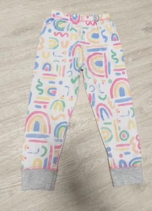 Домашние пижамные штаны на 4-5 лет