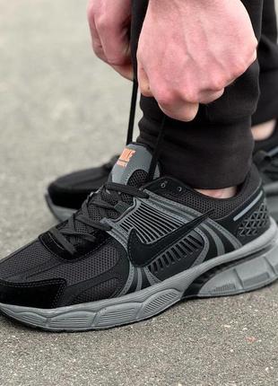 Кроссовки nike vomero 5 черные-серые8 фото