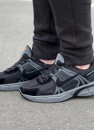 Кросівки nike vomero 5 чорні-сірі5 фото