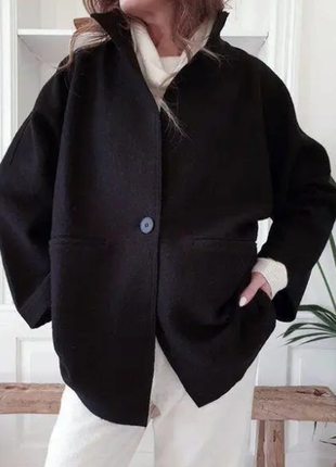 Пальто женское кашемир - шерсть на подкладке 42-46 616ве