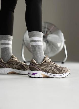 Asics gt-2160 brown purple white4 фото