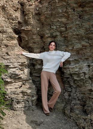 Меланжевий тонкий жіночий светр джемпер3 фото