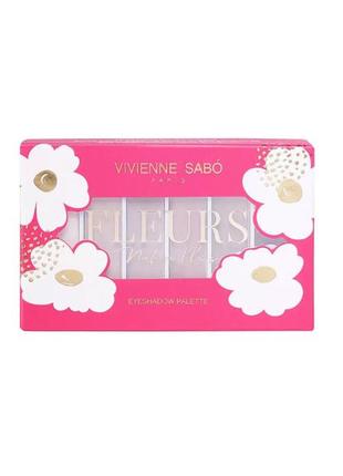 Vivienne sabo fleurs naturelles eyeshadow palette палетка тіней для повік 01