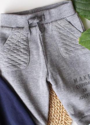 Комплект зручних спортивних штанів джогерів. george на малюка  0-3 міс2 фото