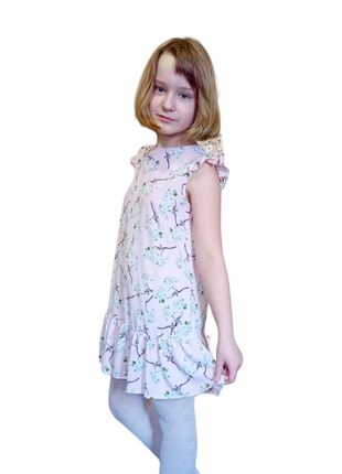 Платье детское колокольчик в цветок 💐 нарядное нарядное праздничное и повседневное платье6 фото