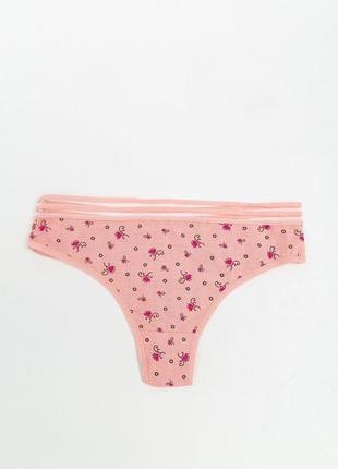 Труси жіночі стринги, колір рожевий, 131r3866