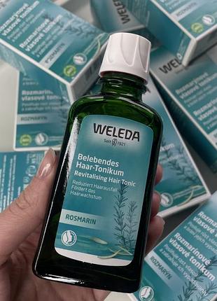 Weleda тоник для волос против выпадения с розмарином