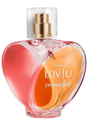 Парфюмерная вода avon lov u connected для нее, 50 мл.