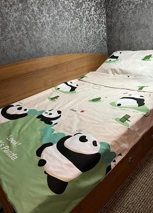 Шикарный комплект постельного белья для детской кроватки2 фото