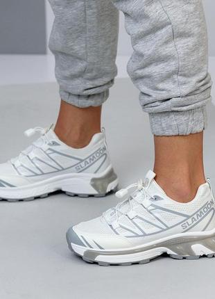 Кросівки білі сірі текстильні легкі на кожен день