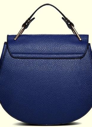 Модная женская сумка клатч charlie blue4 фото