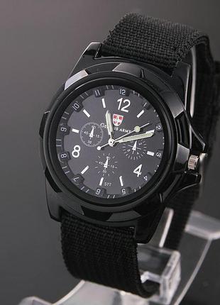 Чоловічий годинник gemius army black1 фото