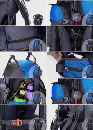 Рюкзак походный туристический outland 80 l green