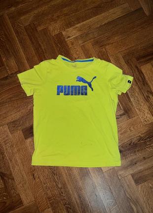 Стильная футболка puma для мальчиков