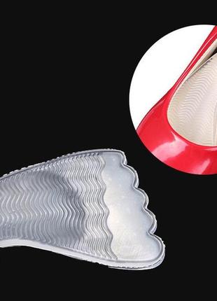 Силиконовые полустельки под высокий подъем стопы hm heels6 фото